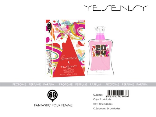 [MYS069] Perfume "Fantastic" para mujer - Fragancia femenina