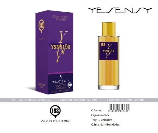 [MYS193] Perfume "Testamento" para mujer - Fragancia femenina