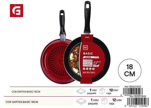 [180621950] Sartén básica 18 cm - Utensilios de cocina