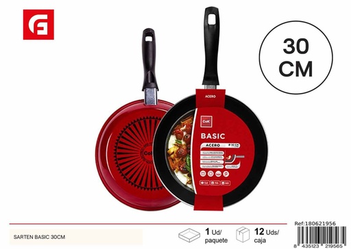 [180621956] Sartén básica 30 cm - Utensilios de cocina
