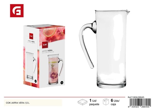 [180628845] Jarra de vidrio Vera 1.5L - Utensilios de cocina