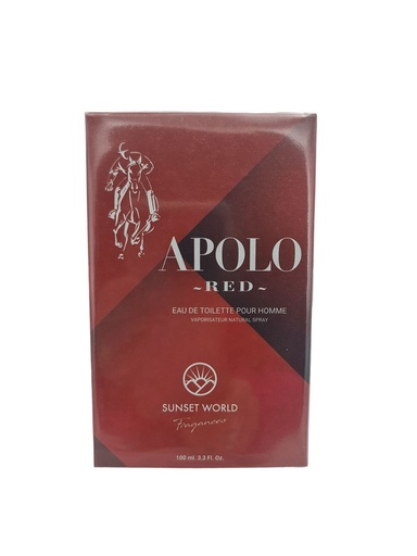 [8435160610370] Colonia Apolo Red Homme 100ml - Perfume y fragancias