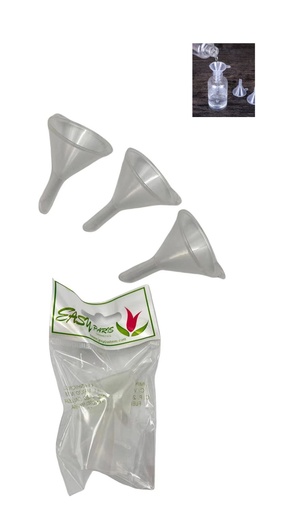 [0414012] Embudo pequeño uso estético 12 pcs - Envases y frascos
