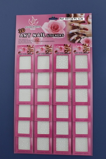 [041134] Pegatinas de uñas 24 u - Adhesivos decorativos para uñas