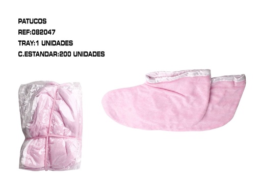 [082047] Patuco para pies (10 unidades) - Accesorios de pedicura