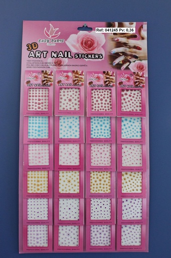 [041245] Pegatina de uñas 24 u - Adhesivos decorativos para uñas