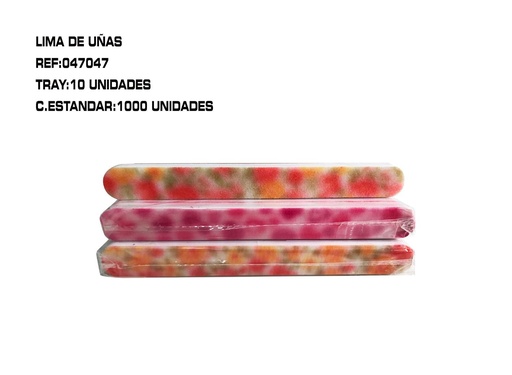 [047047] Lima acolchada 10 pcs - Accesorios de uñas