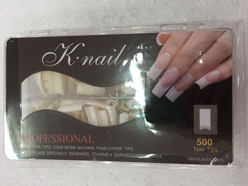 [041283] 500 Tips blancos 100/pcs - Accesorios de uñas