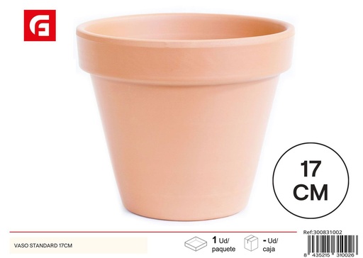[300831002] Maceta estándar vaso 17 cm - Jardinería