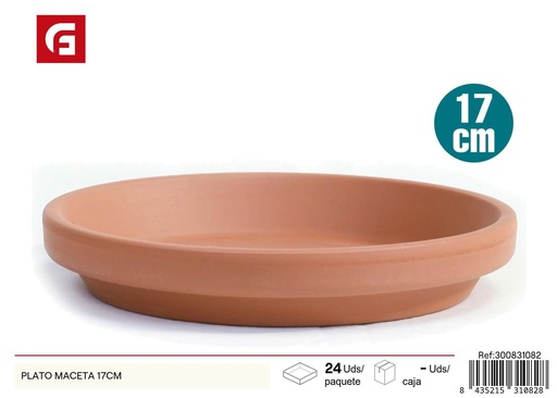 [300831082] Plato para maceta 17 cm - Artículos de jardinería