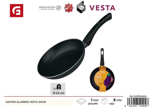 [141054404] Sartén de aluminio Vesta 24 cm - Utensilios de cocina