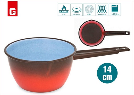 [14031221] Cazo bombado fuego 14 cm - Utensilios de cocina