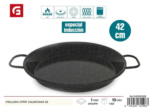 [140381506] Paellera vitrif valenciana 42cm - Utensilios de cocina