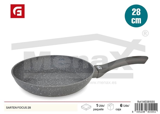 [140381555] Sartén Focus 28 cm - Utensilios de cocina