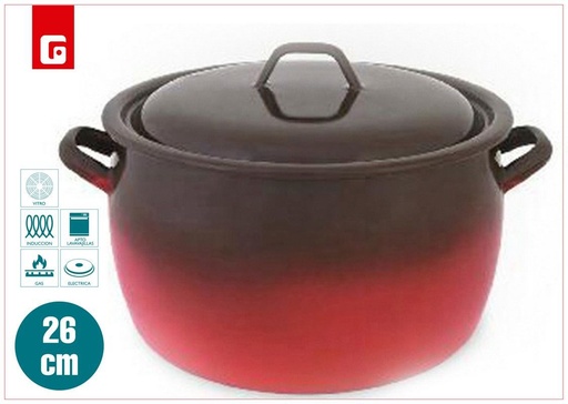 [140382136] Olla a fuego 26 cm - Utensilios de cocina y ollas