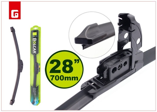 [311552875] Limpia parabrisas verde 700mm - Accesorios de coche 