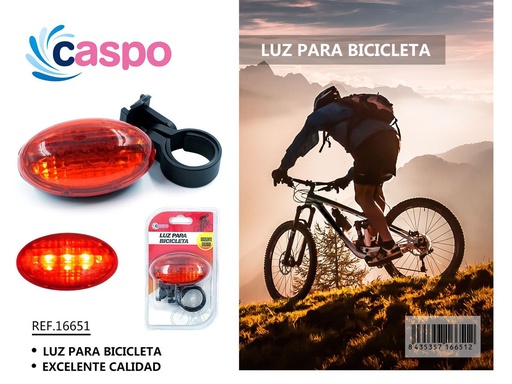 [171316651] Luz de bicicleta de advertencia - Accesorios para bicicletas