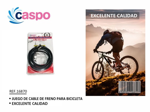 [171316870] Cable de freno para bicicleta 700*4/5mm 1250*4/5mm - Accesorios para bicicleta