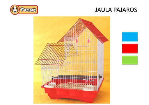[YM0037] Jaula de pájaros 38X34.5X46.5 cm - Accesorios para mascotas