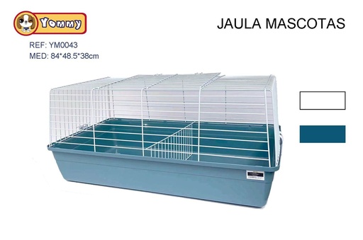 [YM0043] Juguete para mascotas jaula para conejos 84*48.5*38 cm - Accesorios para mascotas