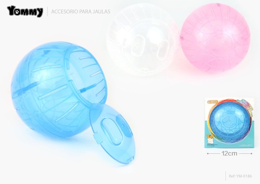 [YM0186] Bola de deporte para hámster 12cm sin soporte para ejercicio