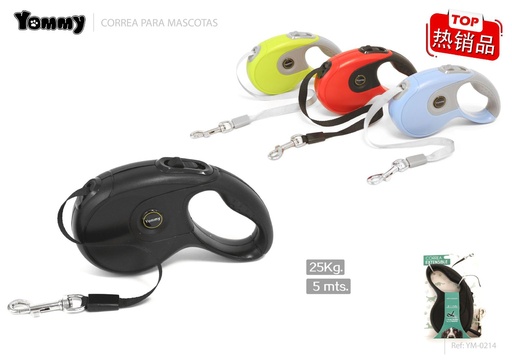 [YM0214] Correa extensible 5 m para mascotas - Accesorios para mascotas 