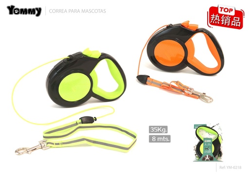 [YM0218] Correa extensible de 8 metros para mascotas - Accesorios para mascotas
