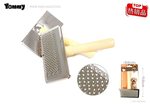 [YM0242] Cepillo de púas para mascotas - Accesorios para mascotas