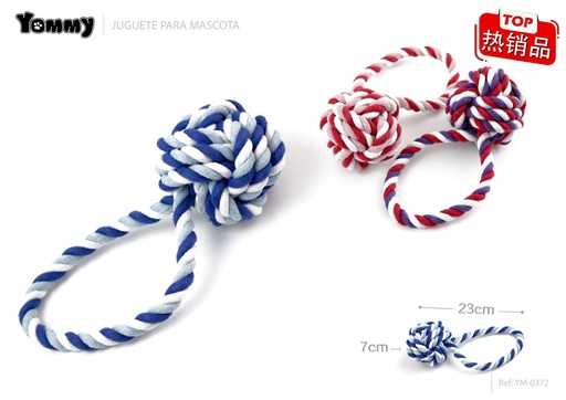 [YM0372] Juguete nudo para mascotas 23*7*7cm - Juguetes para animales