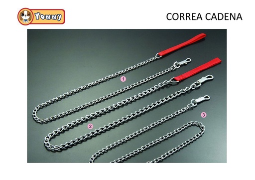 [YM0503] Correa de nylon para mascotas 2.5mm*120cm - Collar y cadena