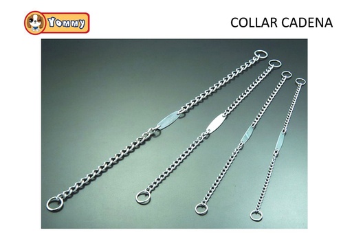 [YM0520] Collar de cadena 3.0 mm x 50 cm - Accesorios para mascotas