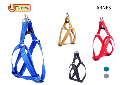 [YM0556] Arnés de nylon 2.0*40-70 cm - Accesorios para mascotas