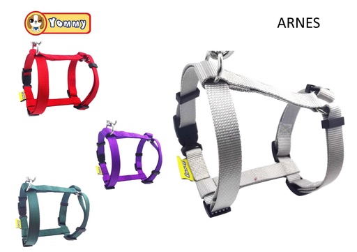 [YM0584]  Arnes rectangular 2.5/51-72 cm para mascotas - Accesorios para mascotas