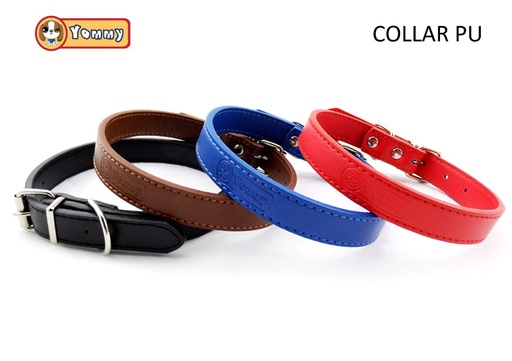 [YM0835] Collar PU Yommy 2.0*45 cm - Collar para mascotas
