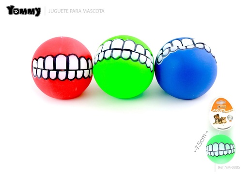 [YM0885] Juguete de vinilo para mascotas 7.5cm