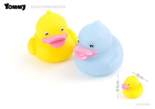 [YM0903] Juguete para mascotas en forma de pato 8.5*8.0*8.0CM - Accesorios para mascotas