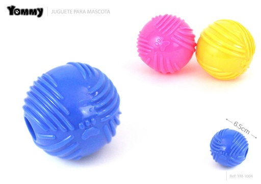 [YM1004] Juguete de Caucho 6.5CM - Accesorios para mascotas