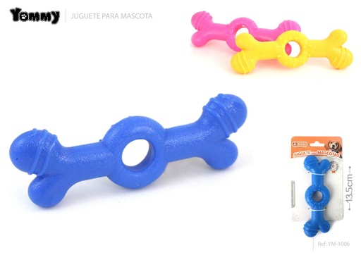 [YM1006] Juguete TPR hueso 13.5cm - Juguetes para mascotas