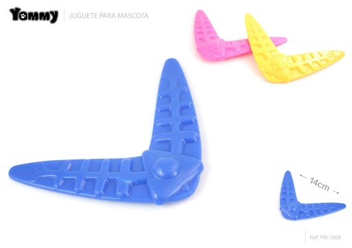 [YM1008]  Juguete TPR con forma de perrito 14 cm - Juguetes para mascotas