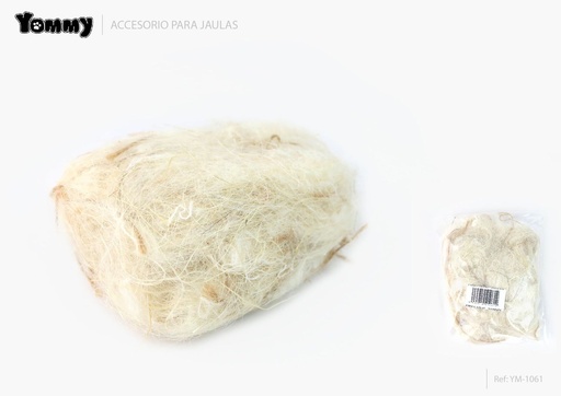 [YM1061] Fibra sisal bolsa - Accesorios para mascotas
