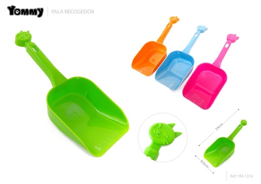 [YM1316] Pala para comida de mascotas 24*9.5 cm - Accesorios para mascotas