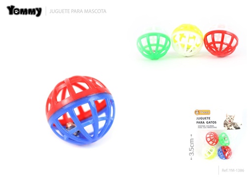 [YM1386] Juguete para gatos 3.5 cm - Juguete de malla