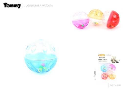 [YM1387] Juguete para gatos 4cm - Accesorios para gatos y entretenimiento