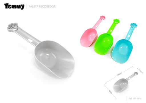 [YM1440] Pala para comida de mascotas 24*8*5.5 cm - Accesorios para mascotas