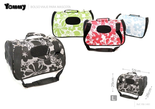 [YM1491] Bolso de viaje para mascotas L:51*26*29cm - Accesorios para mascotas