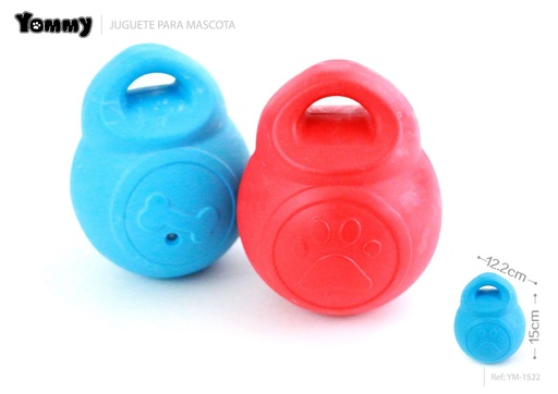 [YM1522] Juguete para perro botella de agua DIA:12.2*15CM - Juguetes para mascotas
