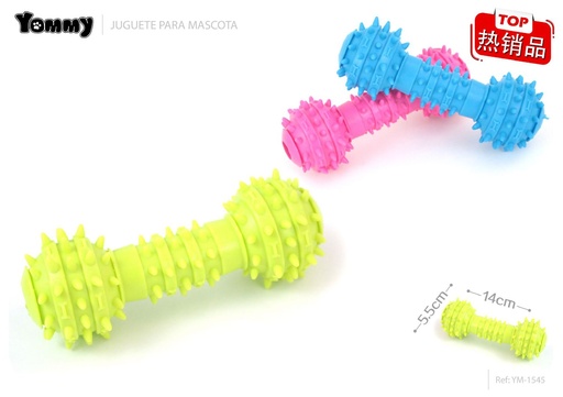 [YM1545] Juguete para mascotas en forma de hueso 14*5.5CM - Accesorios para mascotas