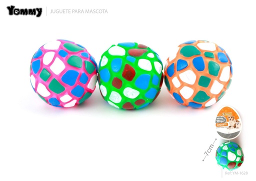 [YM1628] Juguete de pelota de 7 cm - Accesorios de mascotas