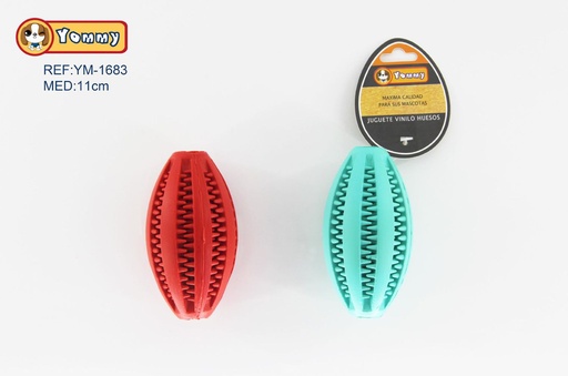 [YM1683] Juguete de goma para masticar 11 cm - Accesorios para mascotas