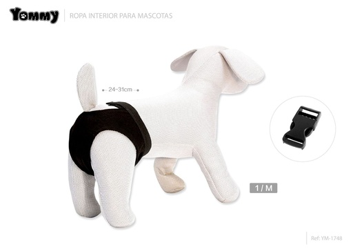 [YM1748] Braga higiénica tamaño M (24-31 cm) - Artículos para mascotas